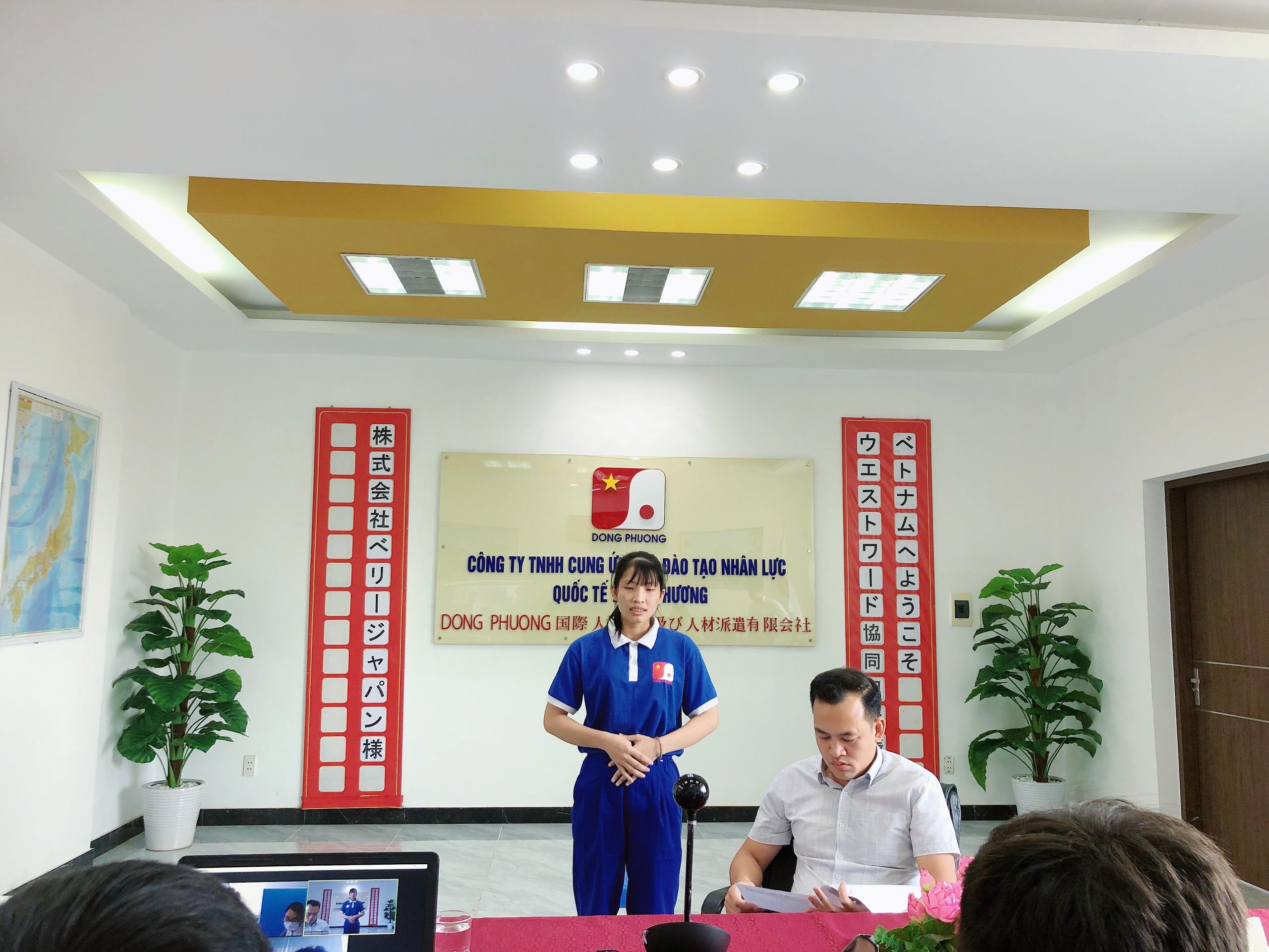 Buổi phỏng vấn đơn hàng: Dọn dẹp vệ sinh tòa nhà đã diễn ra thành công tốt đẹp.